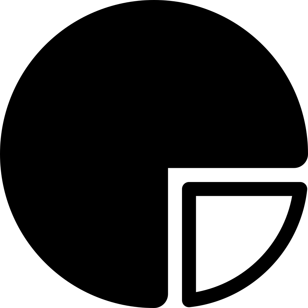 fractions clipart pie chart