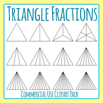 fractions clipart triangle