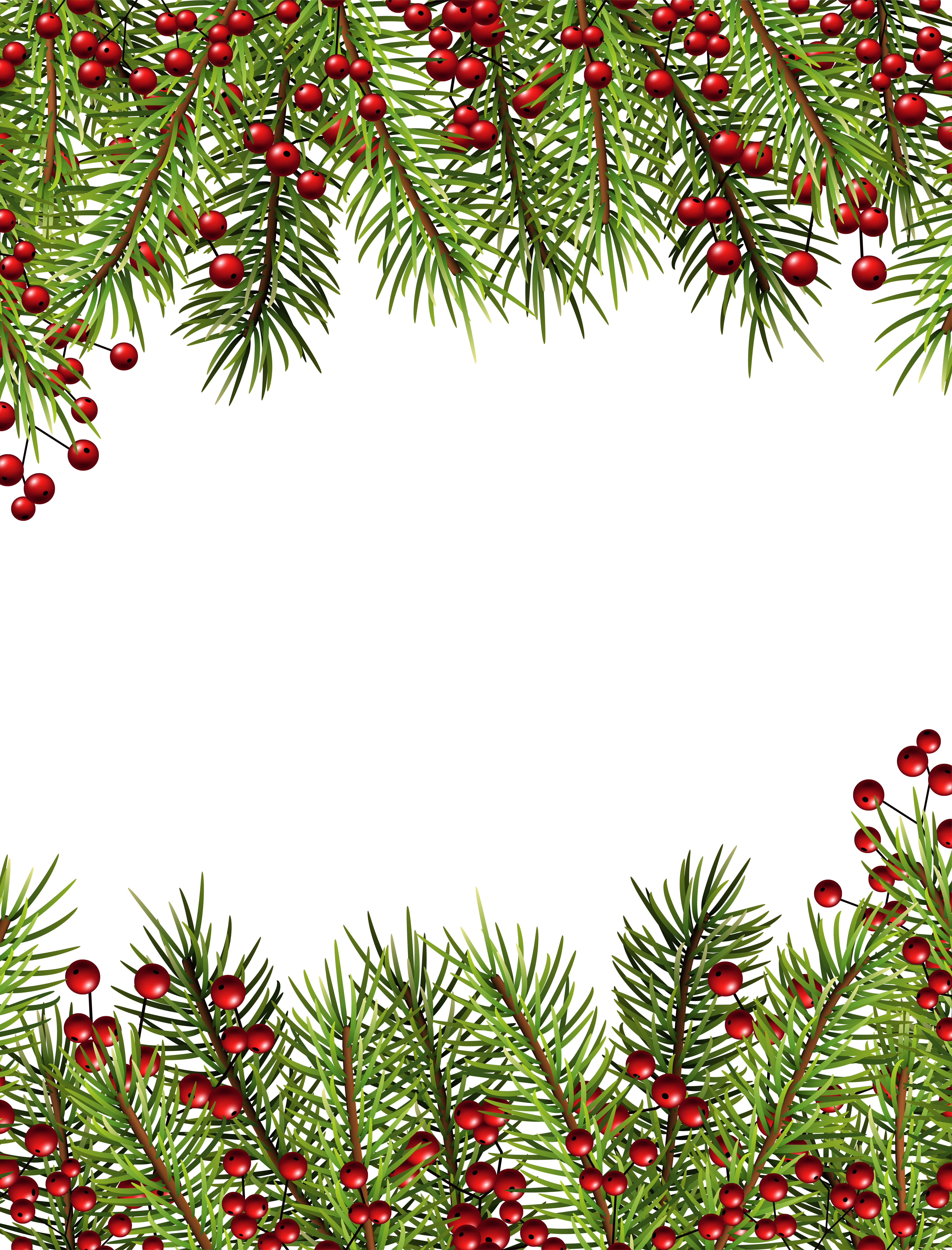 Holly transparent frame gallery. Christmas border png