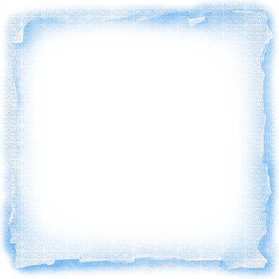 Frame transparent png. Torn paper blue esme