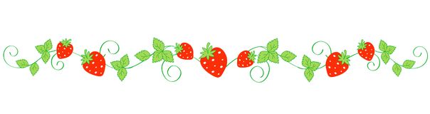 strawberries clipart borders