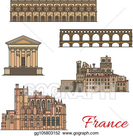 france clipart french building