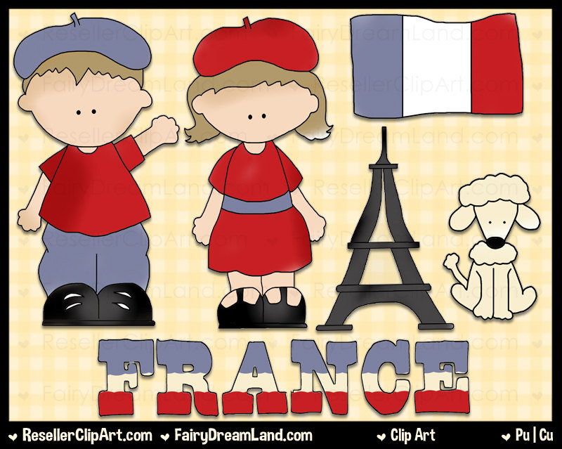 france clipart french child