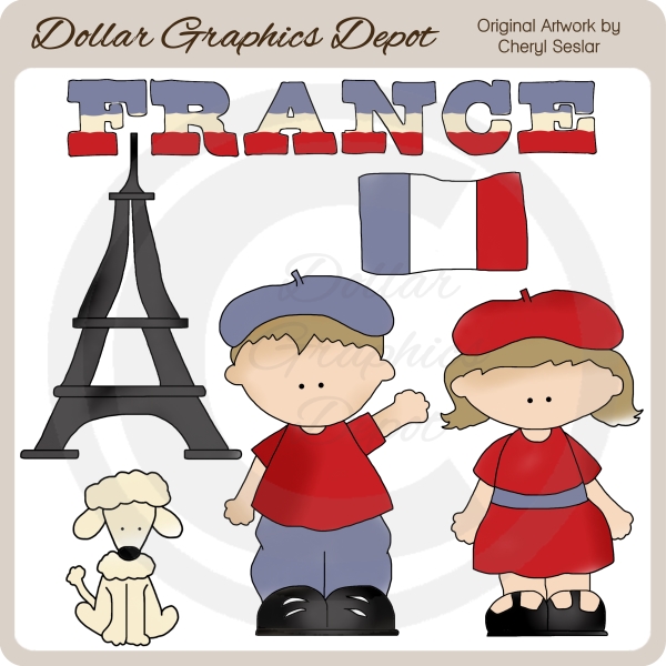 france clipart french child