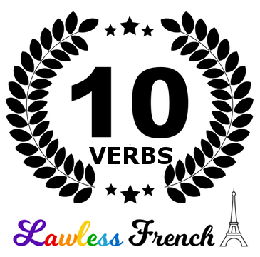 France clipart french verb. Top verbs most common