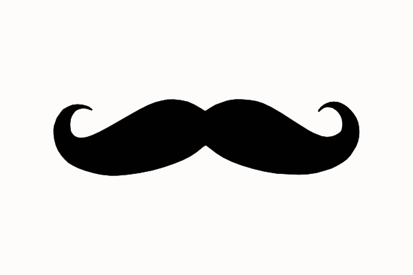 mustache clipart moustache