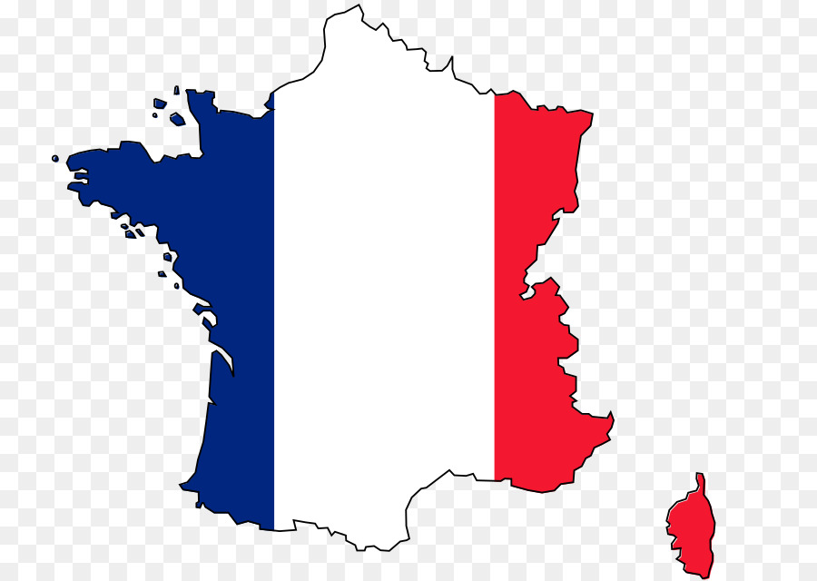 France flag text transparent. French clipart red
