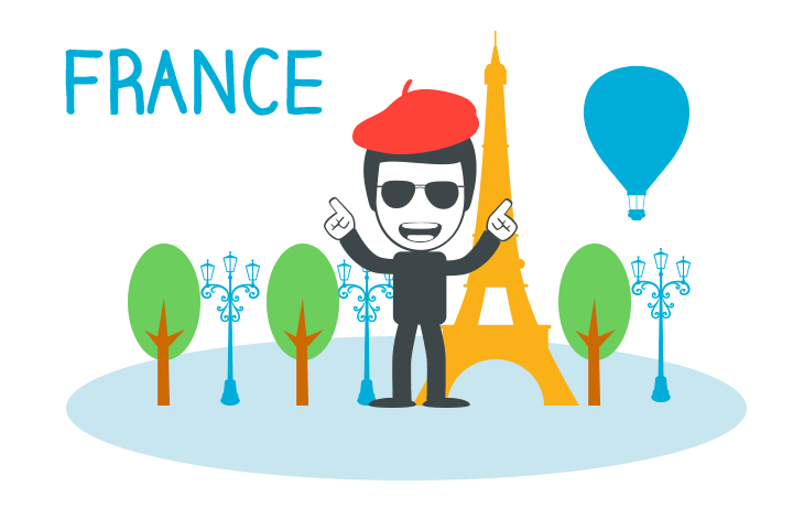 france clipart theme french