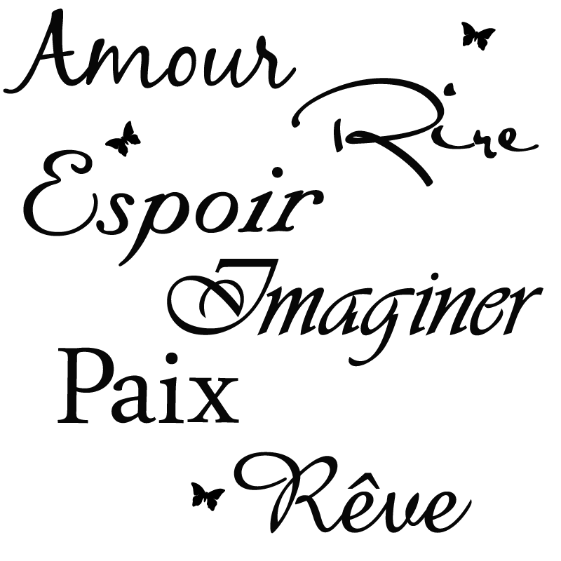 french clipart word