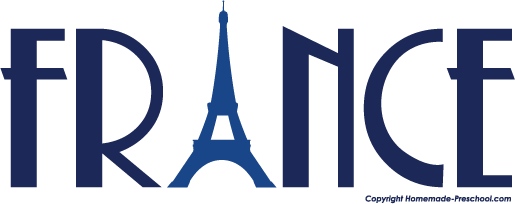 france clipart word