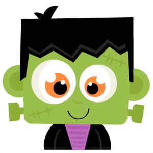 Cartoon face images gallery. Frankenstein clipart baby