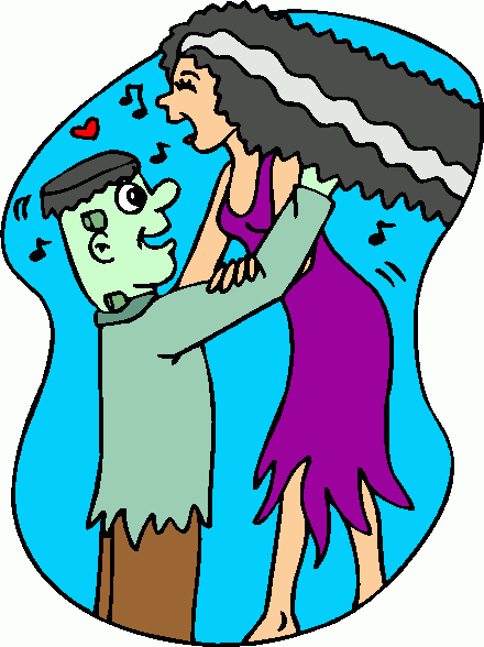 frankenstein clipart dancing