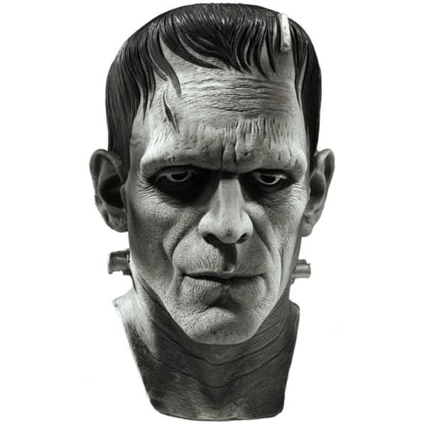 Frankenstein clipart head. Grey face transparent png