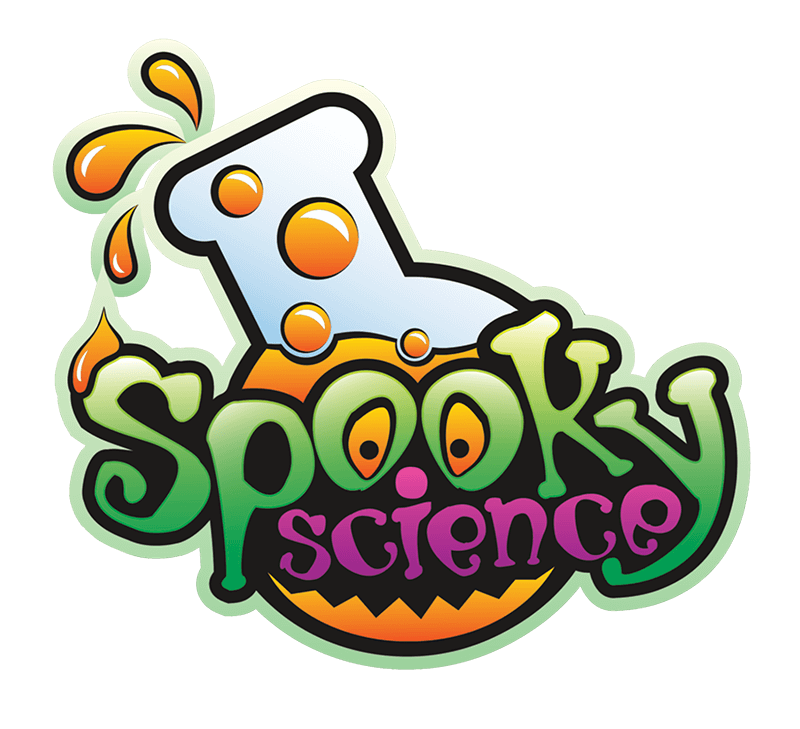 Spooky science exhibit feat. Frankenstein clipart lab