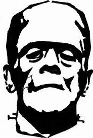 frankenstein clipart simple halloween