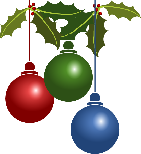 free clipart christmas ornament