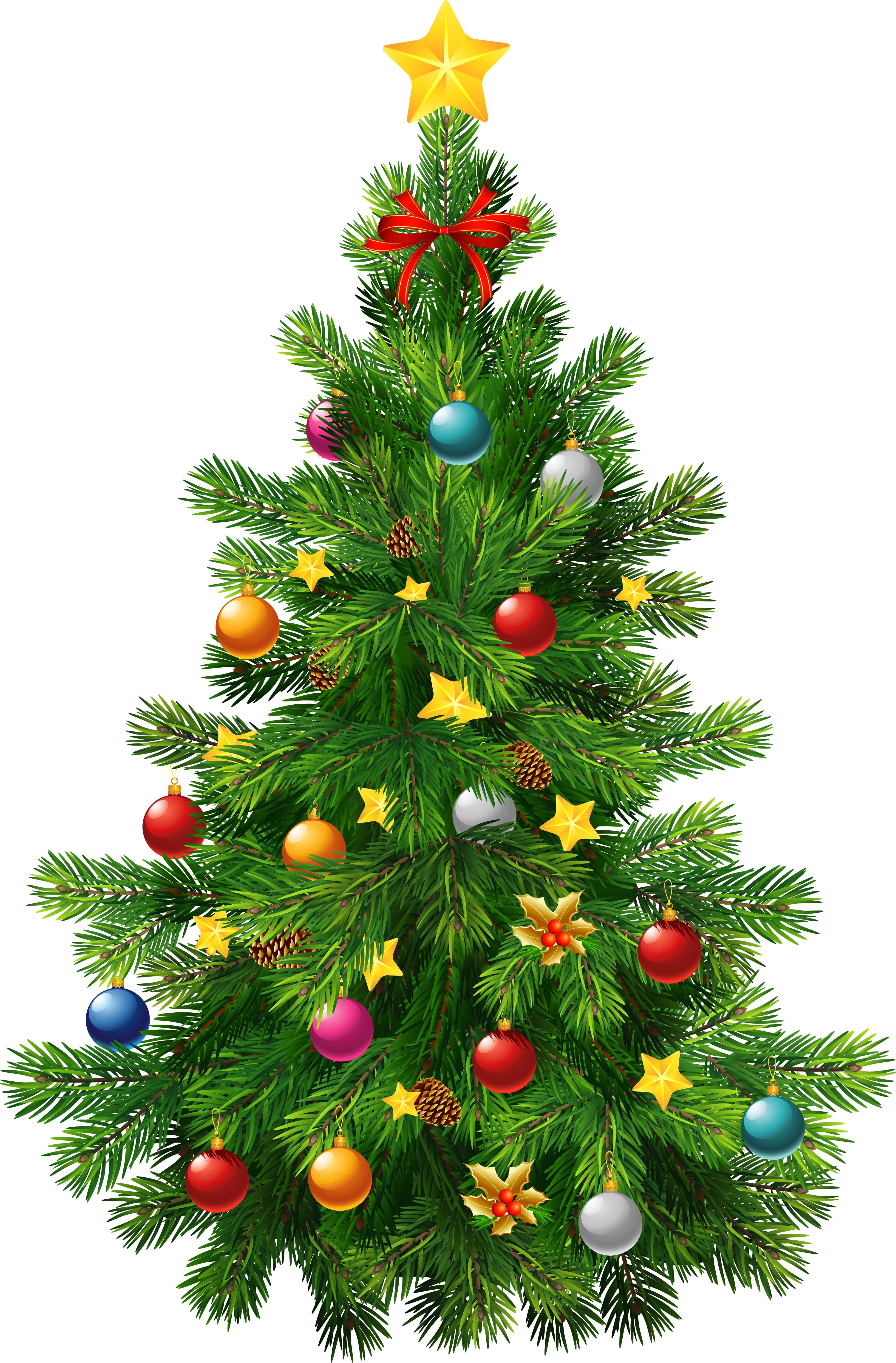 tree clipart christmass