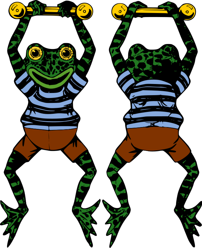 free clipart frog