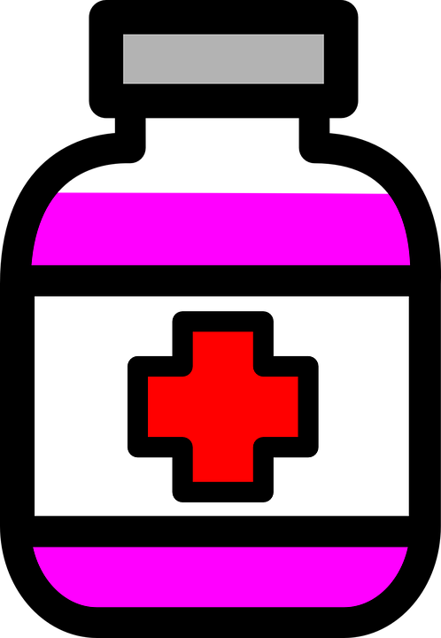 Medicine vial on dumielauxepices. Free clipart medical