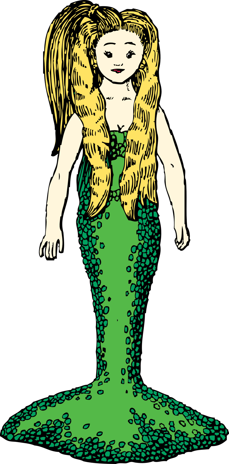 mermaid clipart design