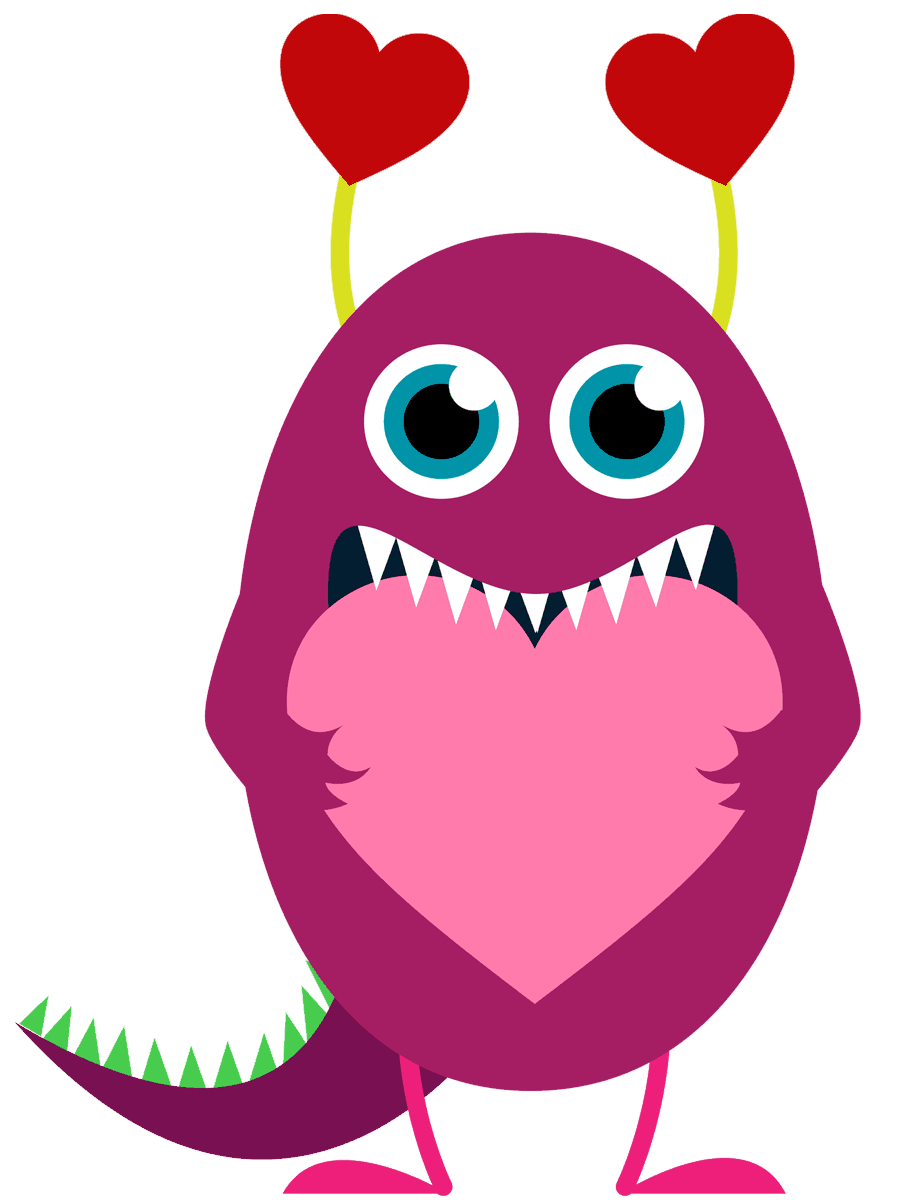 Pin by tina moberly. Free clipart monster