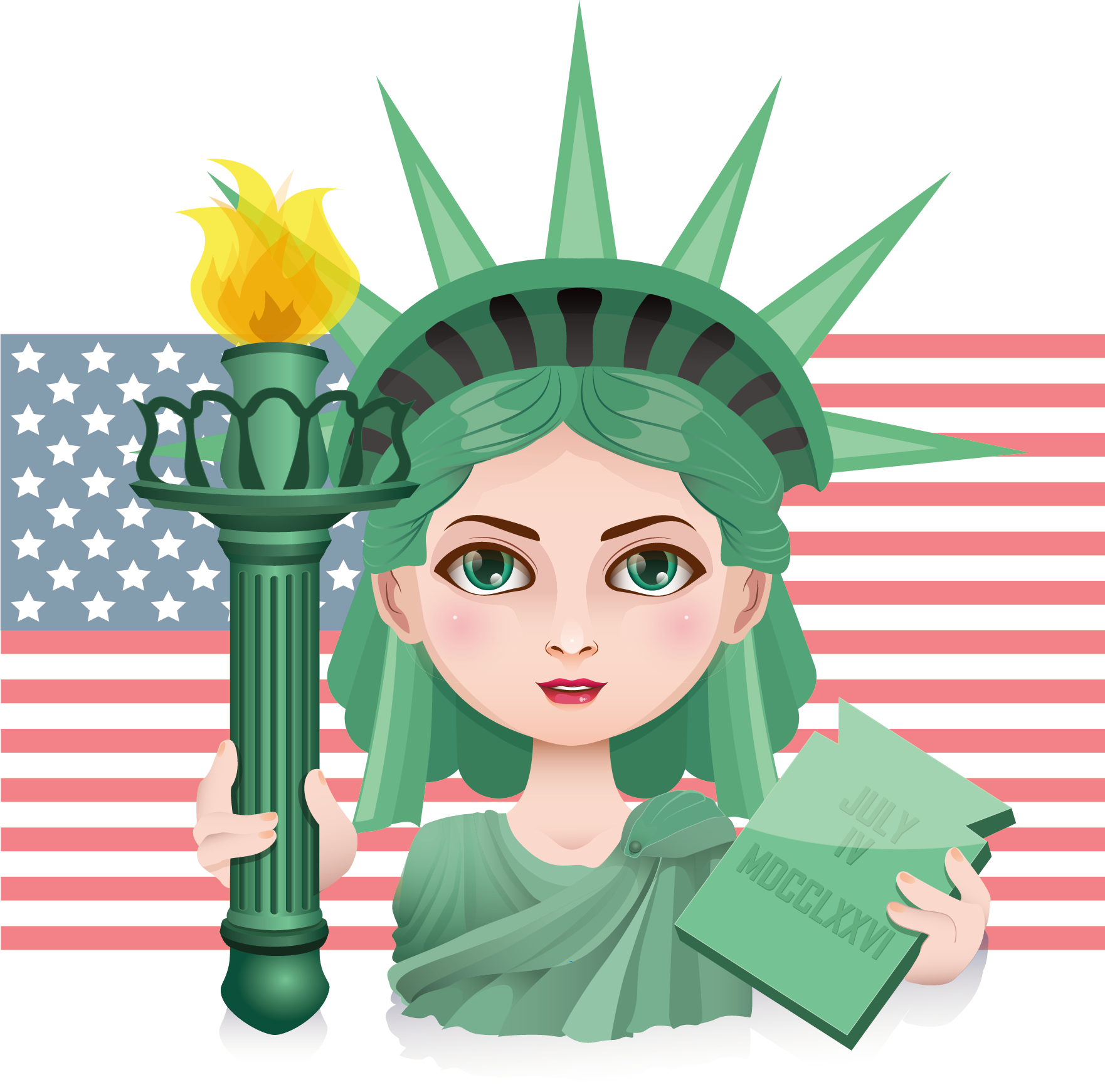 Lady freedom lady liberty. Статуя свободы Нью-Йорк. Статуя свободы вектор. Статуя свободы арт. Статуя свободы мультяшная.