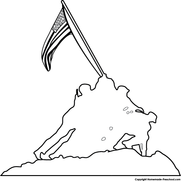 mount rushmore clipart symbol patriotic american