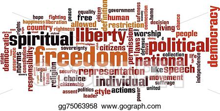 freedom clipart representation