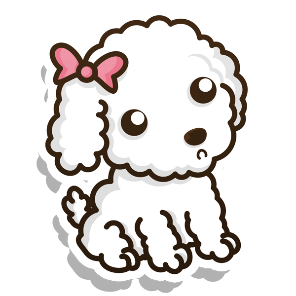 head clipart poodle