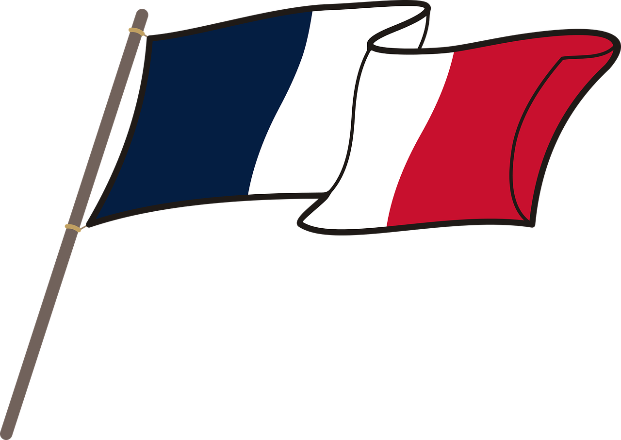 french clipart flag paris