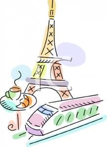 french clipart food france