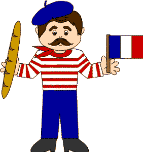 french clipart man