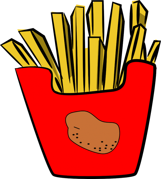 Fries clipart clip. Nice art 