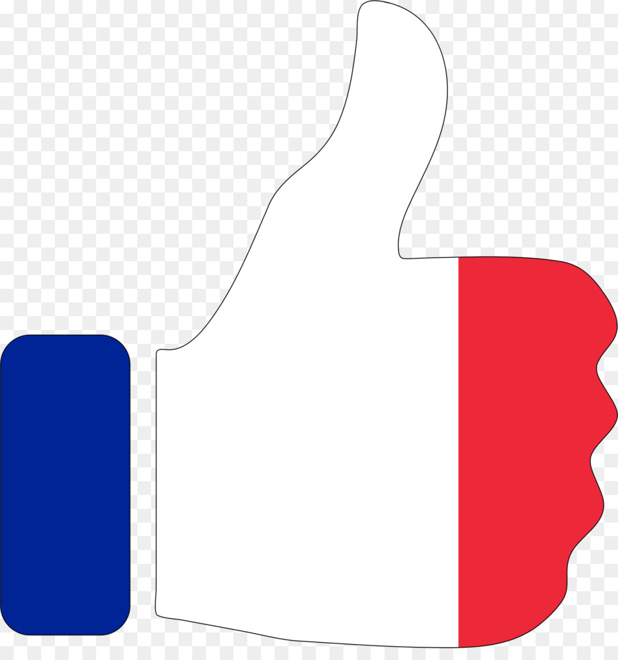 French clipart text. France flag hand finger