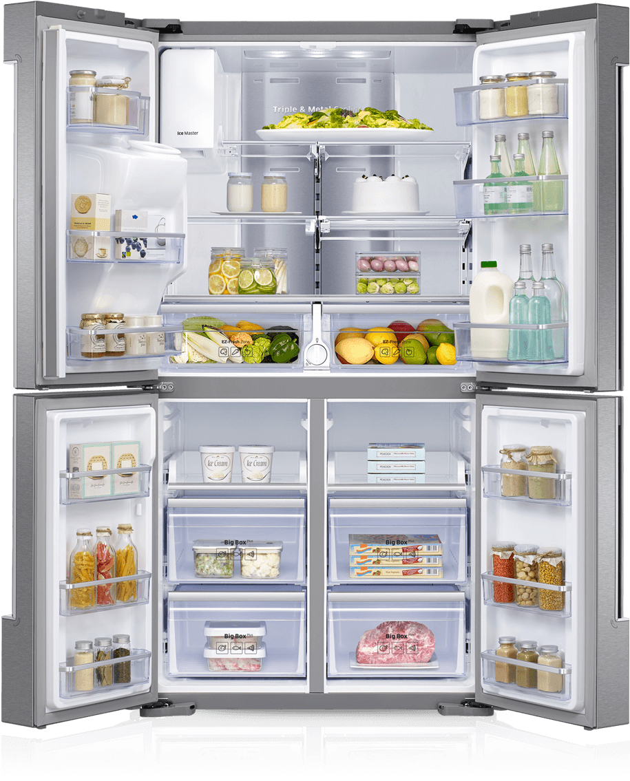 refrigerator clipart frozen food