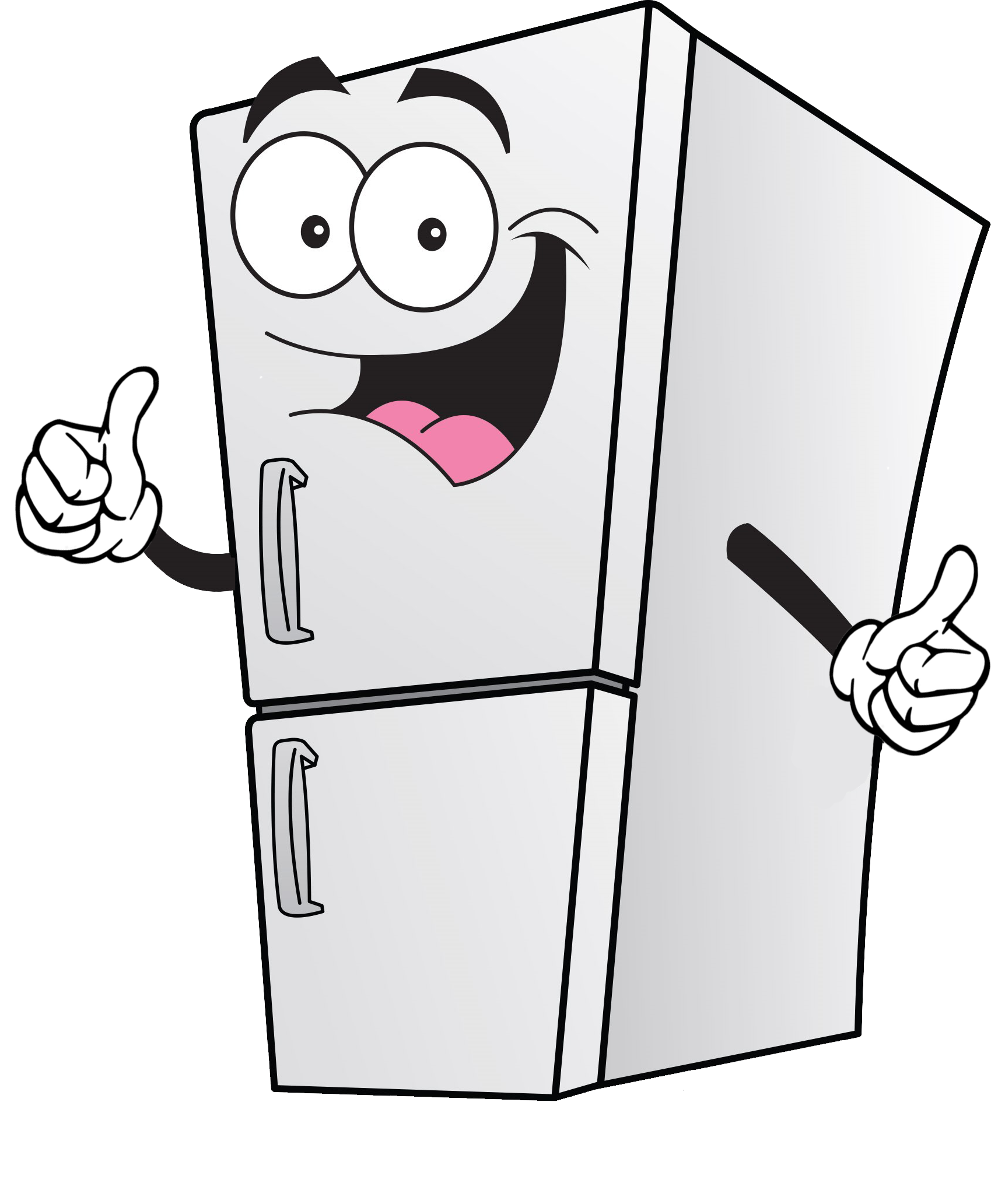 Refrigerator clipart fridge