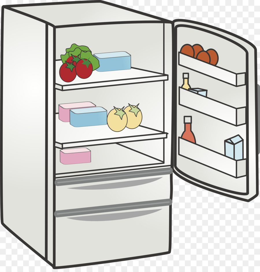 fridge clipart house kitchen