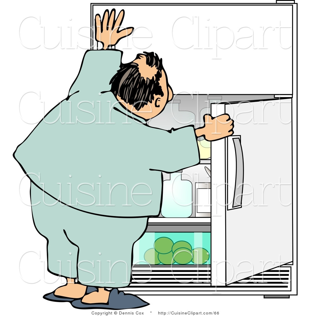 fridge clipart man