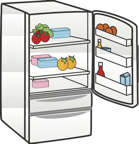 fridge clipart open