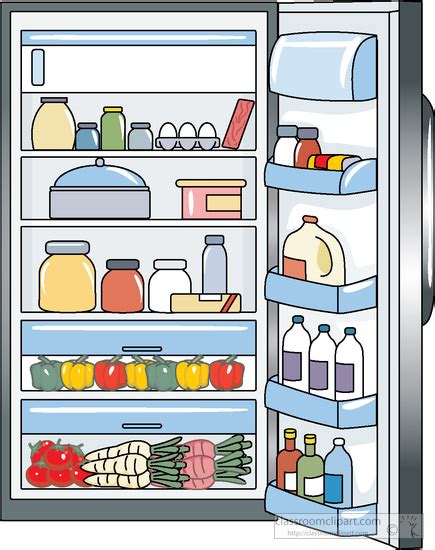 fridge clipart refigerator