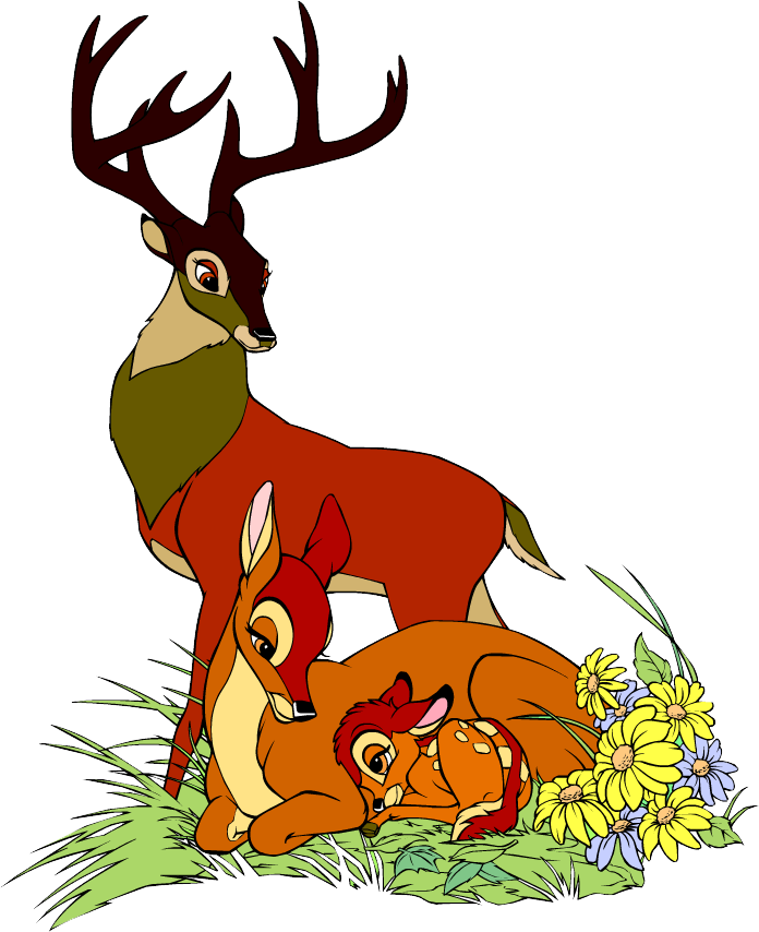 friend clipart bambi