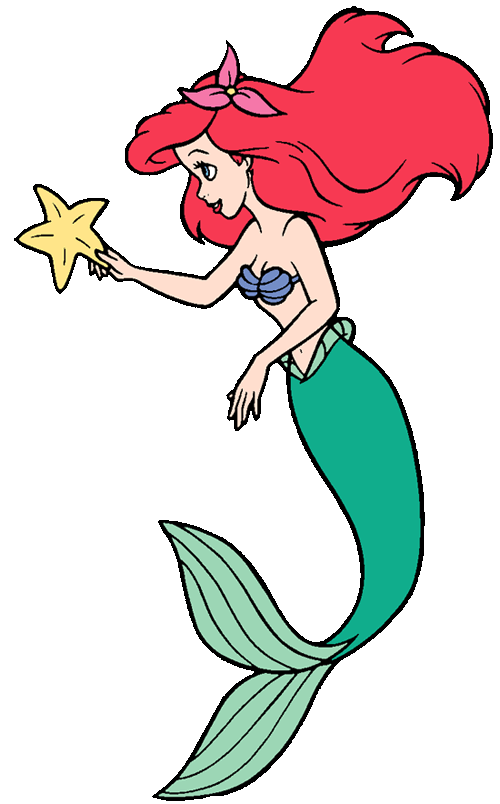 friend clipart little mermaid