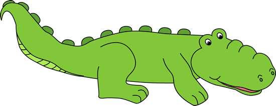 gator clipart friendly