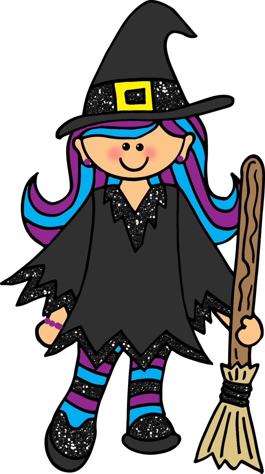 Friendly clipart friendly girl.  collection of witch