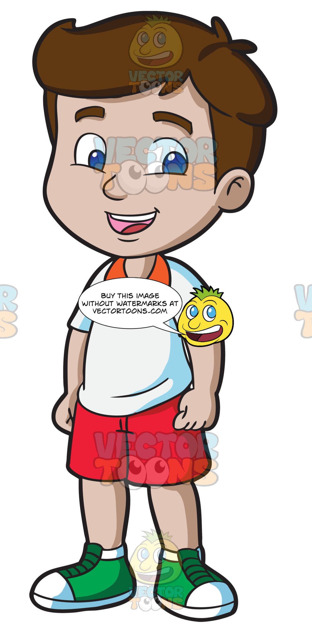 Friendly clipart friendly student. A male primary school