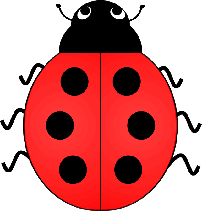 friendly clipart ladybug