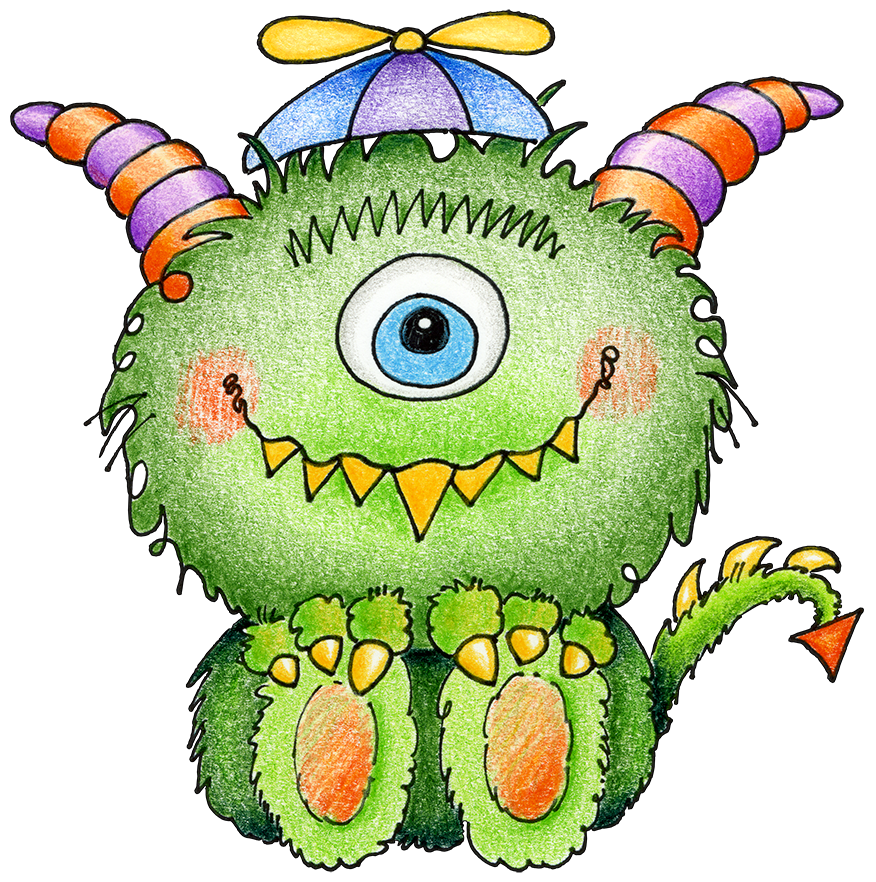 germs clipart green