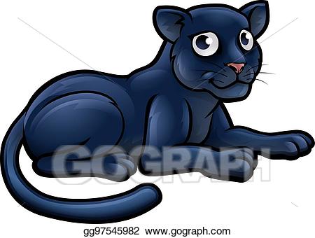 panther clipart cartoon
