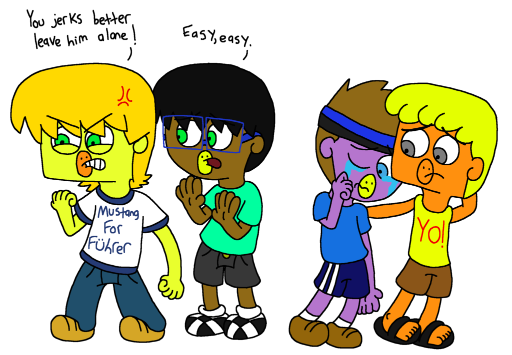 Standing up for a. Friends clipart group friend