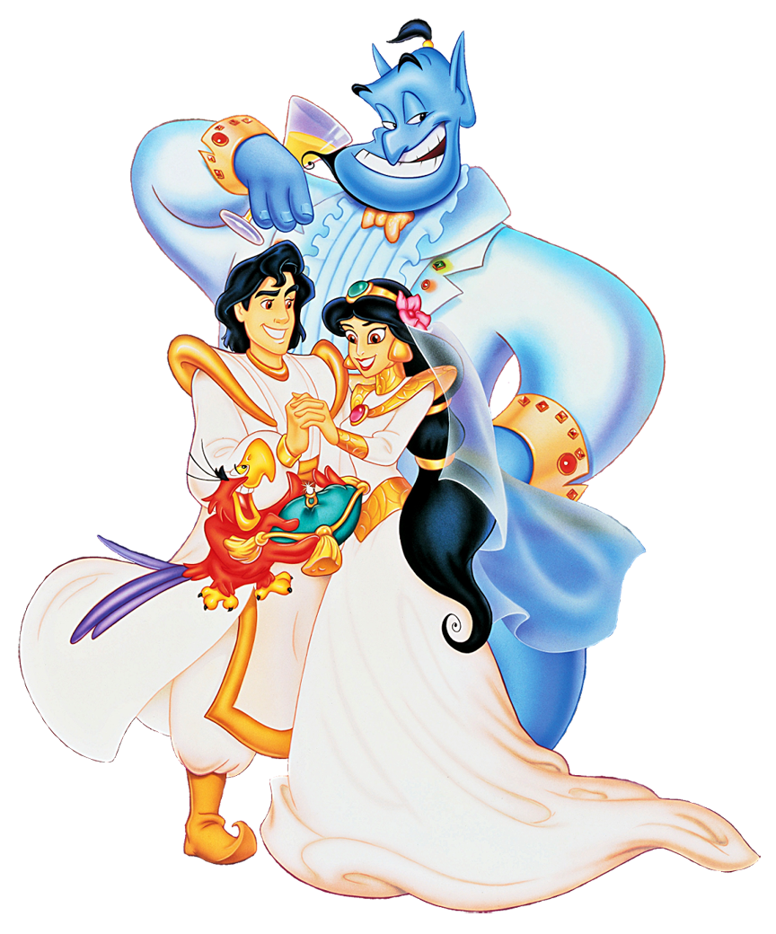 Jasmine and aladdin s. Friends clipart library